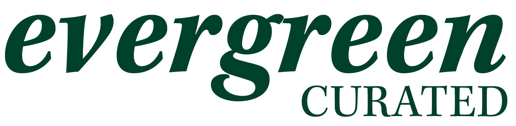Evergreen Curated Logo