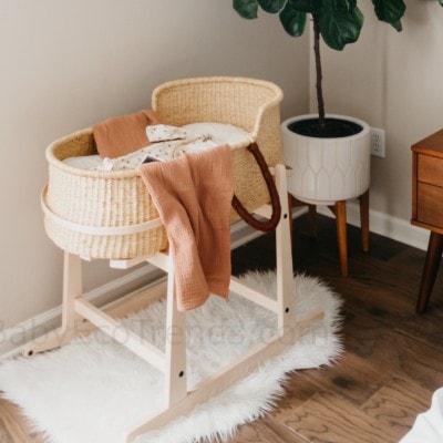 Addy & Sage Rocking Stand for Large Baskets (18.5" W)