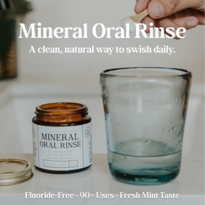 Natural Oral Rinse | Mouthwash Crystals