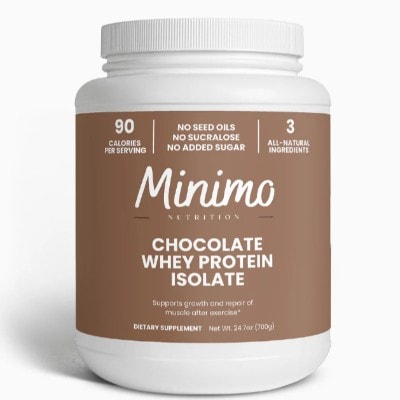 Chocolate Whey Isolate Protein Powder, 1.54 lbs