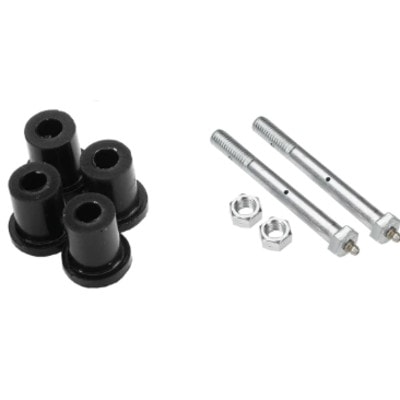 Jeep CJ7 Bushing & Greaseable Bolt Kit for Warrior Shackle Frame Mount Kits