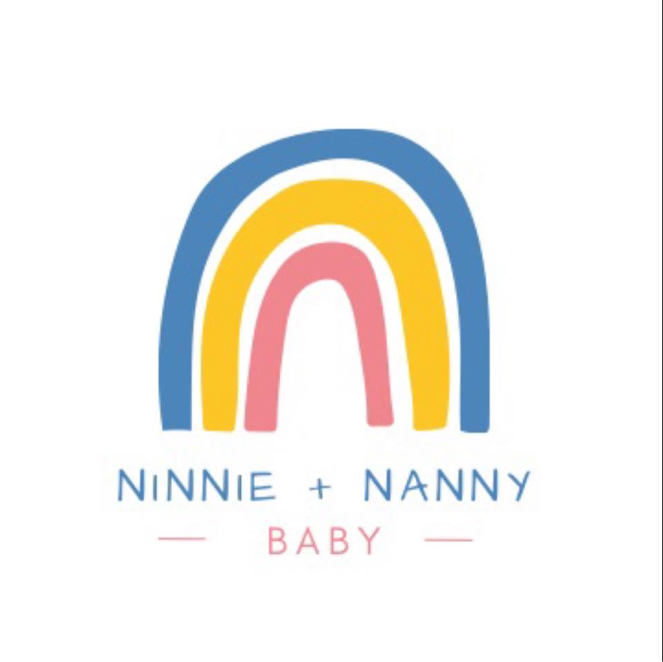 ninnie + nanny : baby Logo
