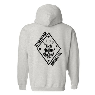1st Battalion 1st Marines Whiskey Company Hoodie