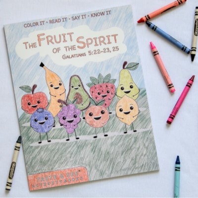 Color with Taste & See: The Fruit of the Spirit