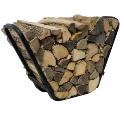 Short Stack Steel Firewood Rack 24" x 18" x 13"