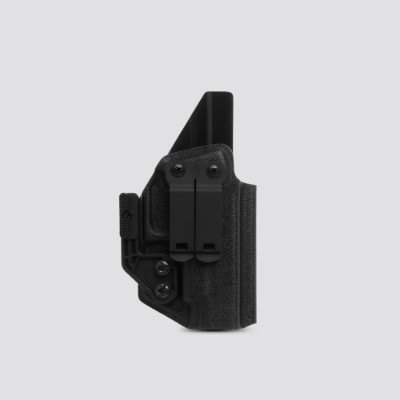 KYDEX HOLSTER INSIDE THE WAISTBAND (IWB) (NO LIGHT/LASER) BLACK