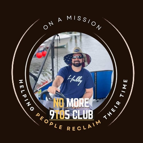 The No More 9 To 5 Club Logo