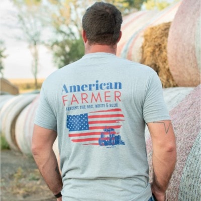 American Farmer' Gray Tee