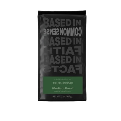 TRUTH DECAF - Colombia Single Origin - Medium-Dark Roast - 12oz