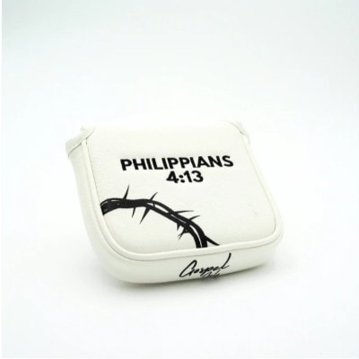 Leather Putter Covers - White