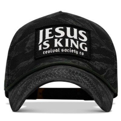 Jesus Is King Patch Weekender Snapback