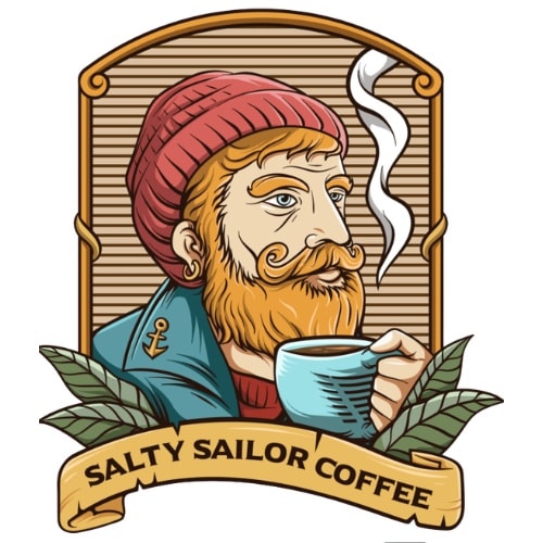 Salty Sailor Coffee Company Logo