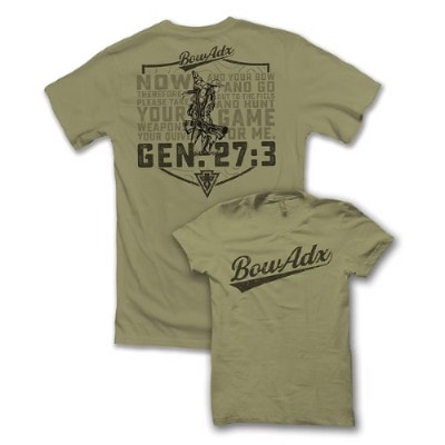 Genesis 27:3 Bow Hunting Tee
