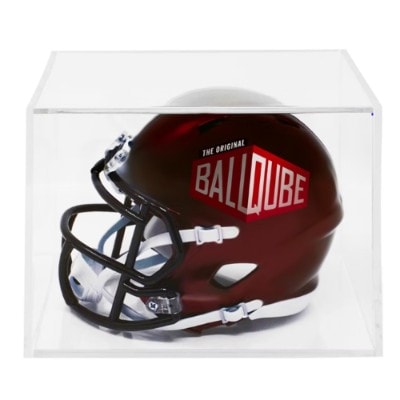 UV PROTECTED MINI-HELMET DISPLAY CASE