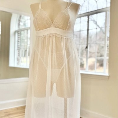 Lily of the valley long babydoll