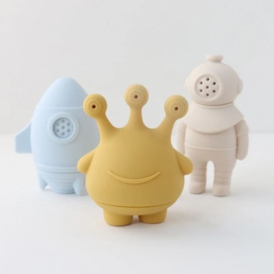Space Mold Free Bath Toys Play Set of 3
