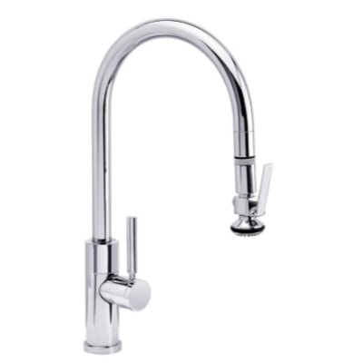 Waterstone Modern PLP Pulldown Faucet - Lever Sprayer - 9850