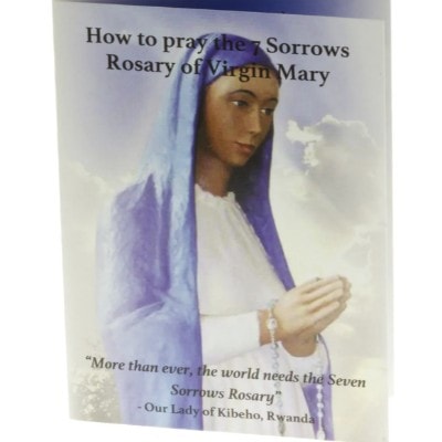100 Seven Sorrows Rosary Prayer Booklets