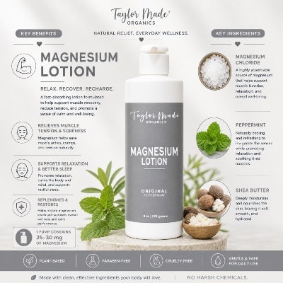 Magnesium Organic Lotion