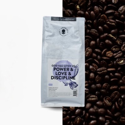 2 Timothy 1:7 Decaf – Bold, Peaceful Purpose (12oz)