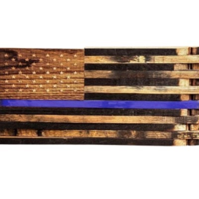 The Lieutenant - Blue Line Edition (6” x 14”)