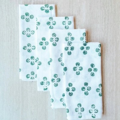 Dinner Napkins (set of 4) - Dogwood, Sage
