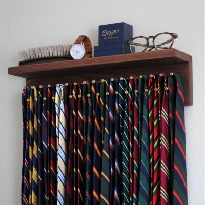 Custom Tie Rack
