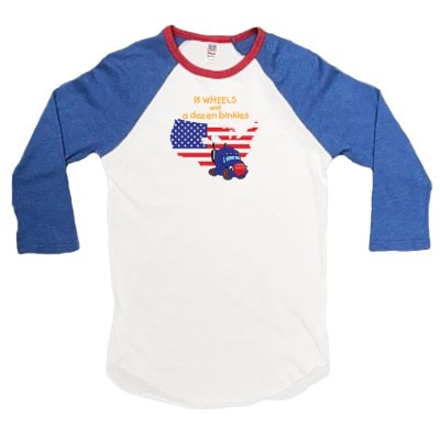 18 Wheels Infant Baseball Shirt