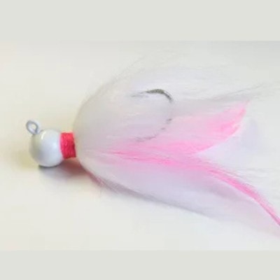Saltwater BALL BUCKTAIL JIG w/Feathers