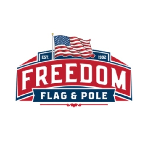 Freedom Flag & Pole Logo
