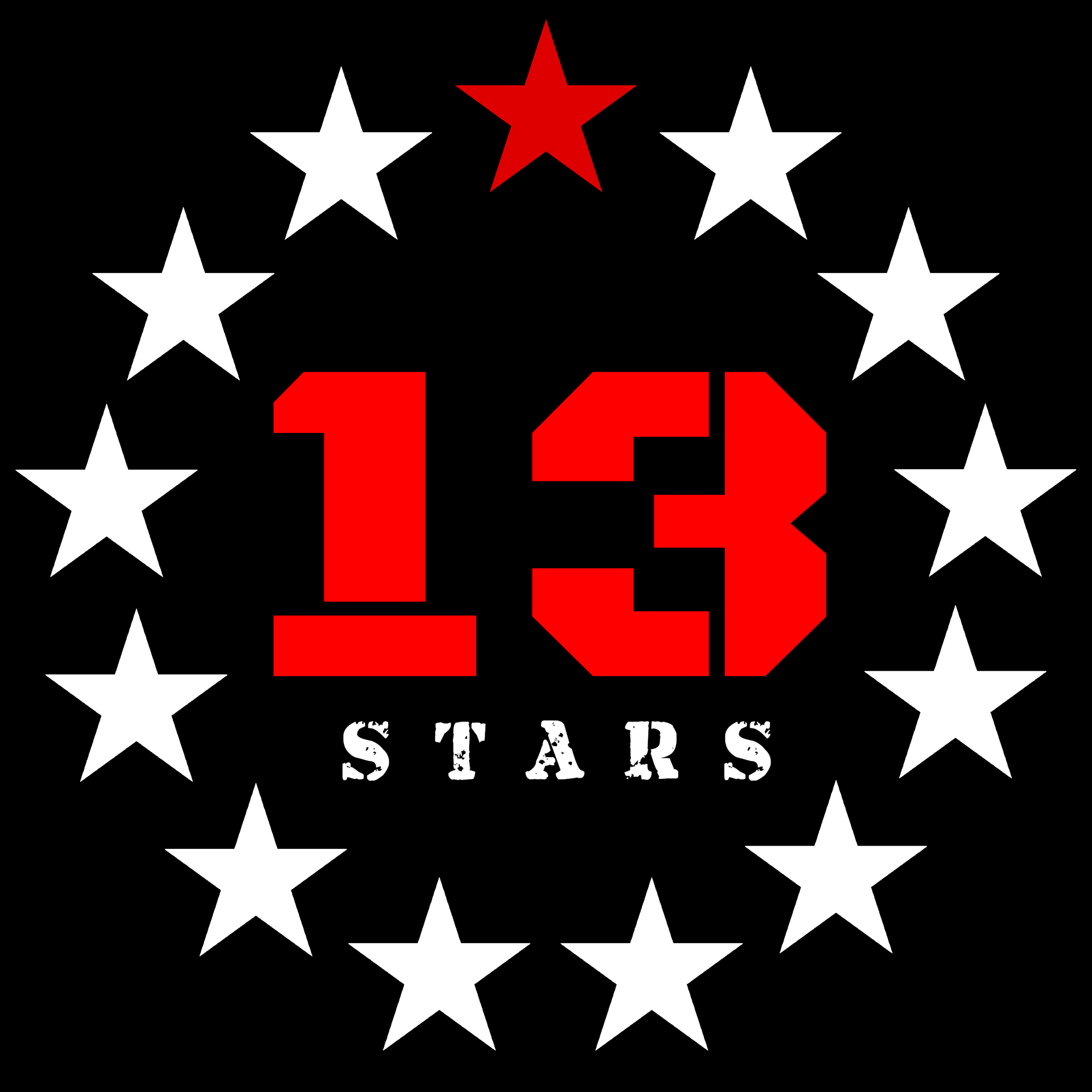 13 Stars Hot Sauce Logo