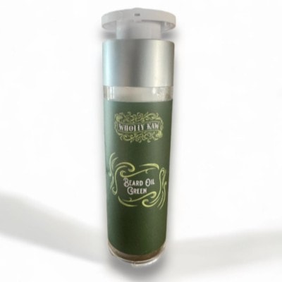 Beard Oil - Green with virgin organic Argan Oil