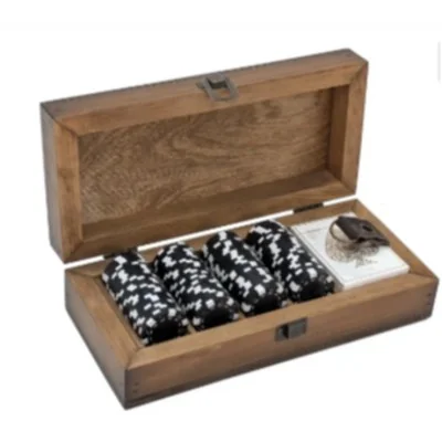 Plain Travel Poker Gift Set