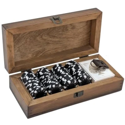 Plain Travel Poker Gift Set