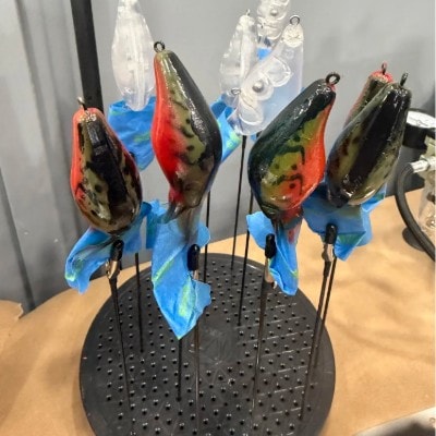 Custom 2 1/4" Deep Diver "BLUFF BASHER" Crankbait