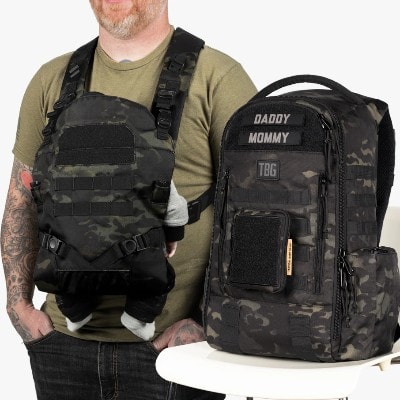 Daypack Diaper Bag + Baby Carrier Bundle