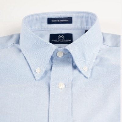Bristol Oxford Cloth Button Down - Light Blue