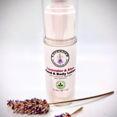 Lavender & Aloe Hand & Body Lotion - Purse Size