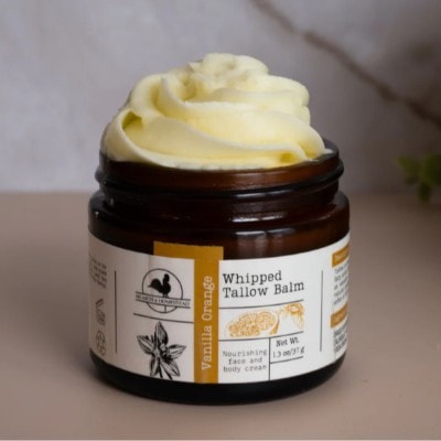 Vanilla Orange Whipped Tallow Balm