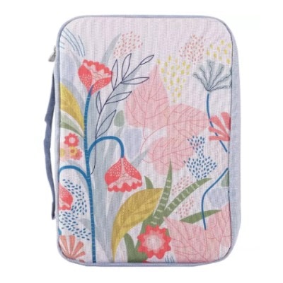 Peach Blossom Bible Cover, by Salt & Light, Medium