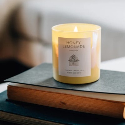 A Little Less Toxic x Fontana Honey Lemonade Candles