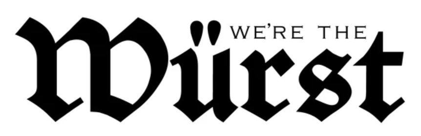 We're the Wurst Logo