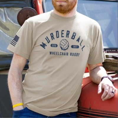 Murderball Athletic Dept. Tee