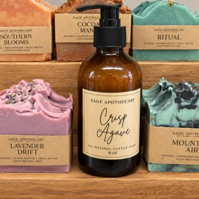 Liquid Castile Hand + Dish Soap 8oz