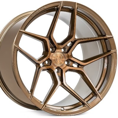 20" x 10"+15 Rohana RFX11 Brushed Bronze Wheel
