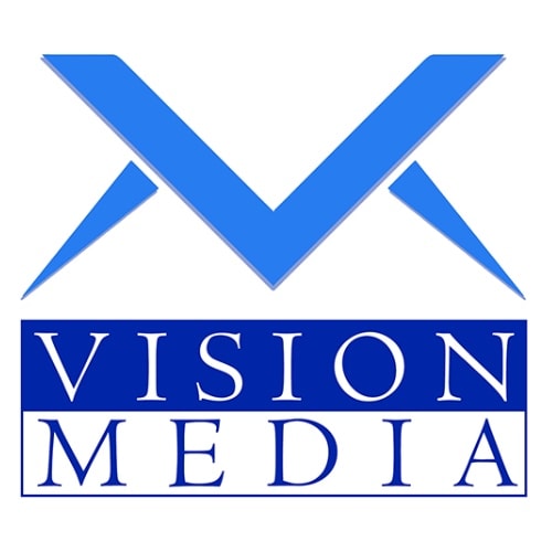 Vision Media LLC. Logo