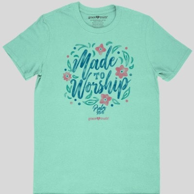 grace & truth Womens T-Shirt Worship
