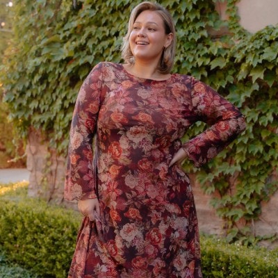 Phoebe Fall Floral - DM Exclusive - Maternity Friendly -Restocked