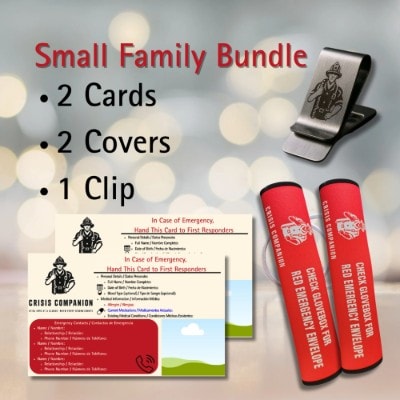Crisis Companion™ Small Family Vehicle Safety Bundle