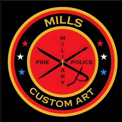 Mills Custom Art Logo